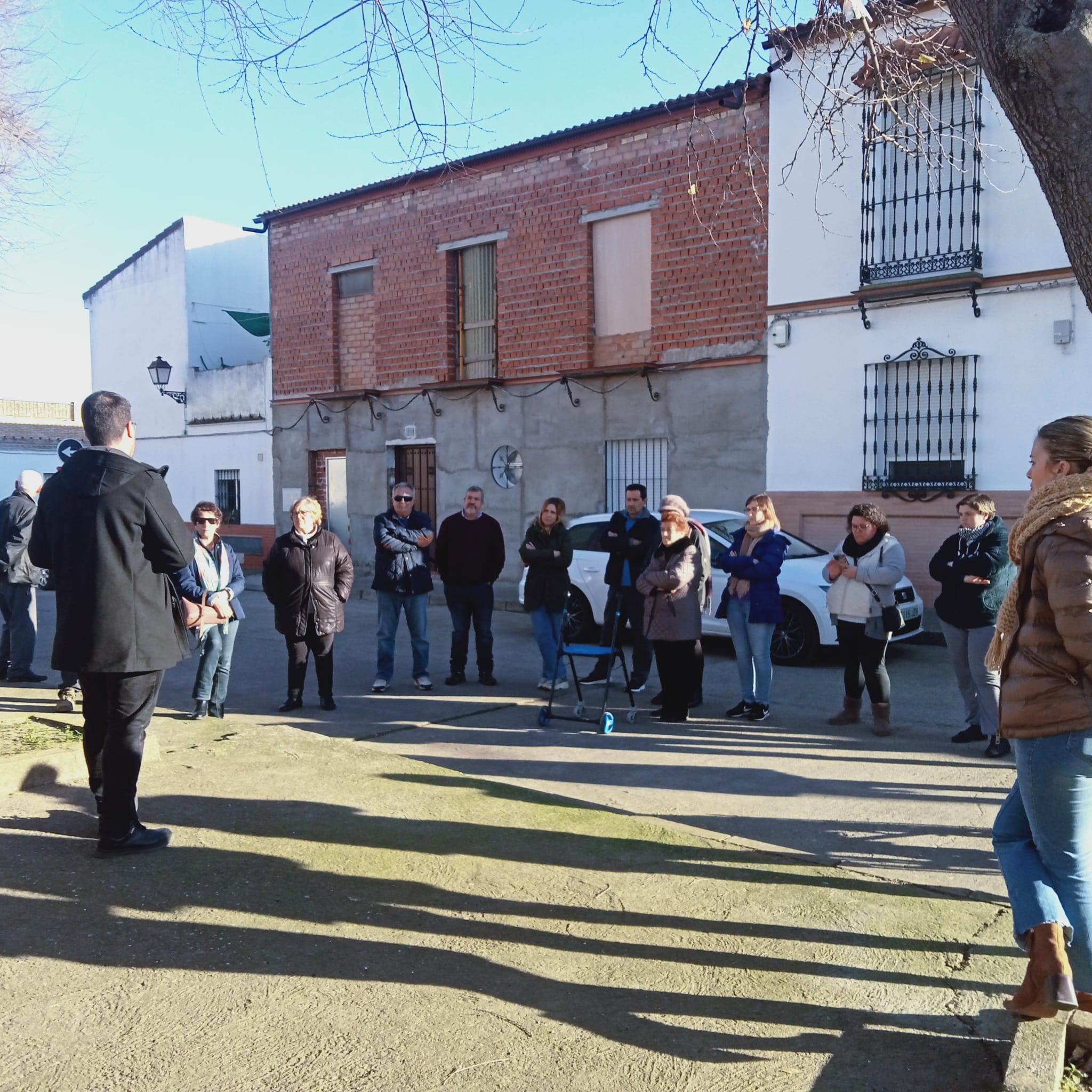 Reunión vecinal calle Corazón de Jesús