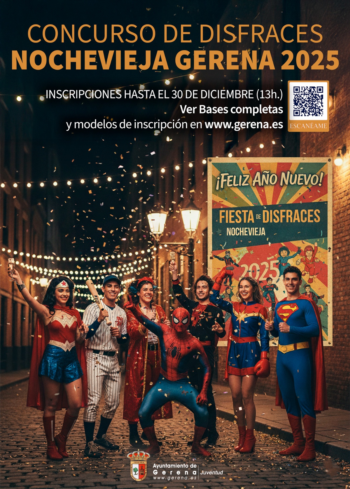 Concurso de Disfraces de Nochevieja de Gerena 2025