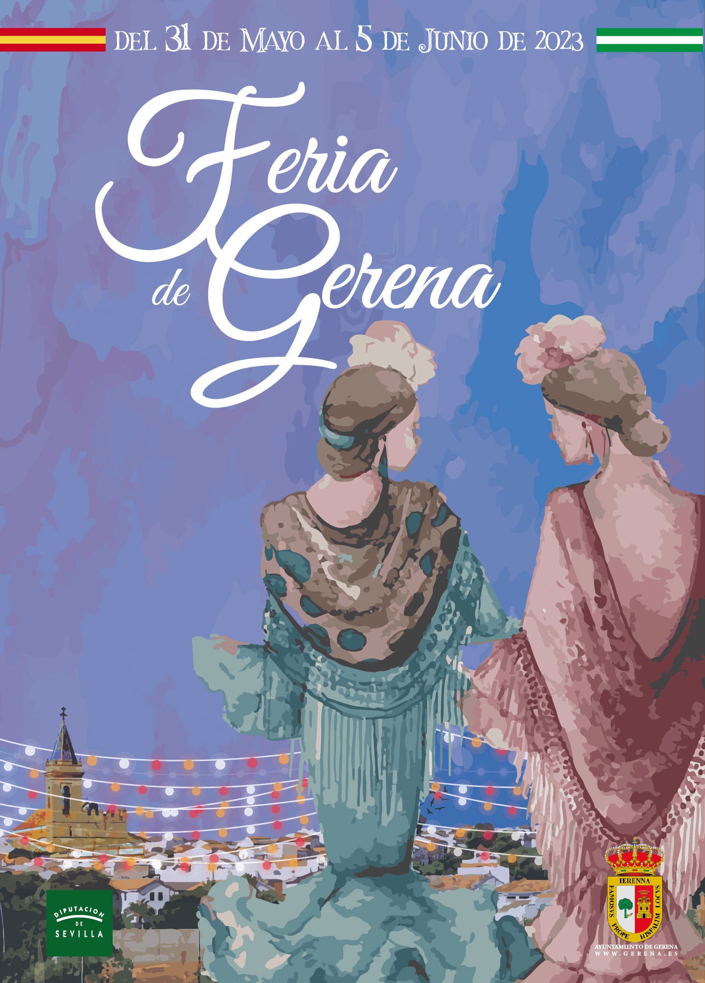 Cartel de Feria de Gerena 2023